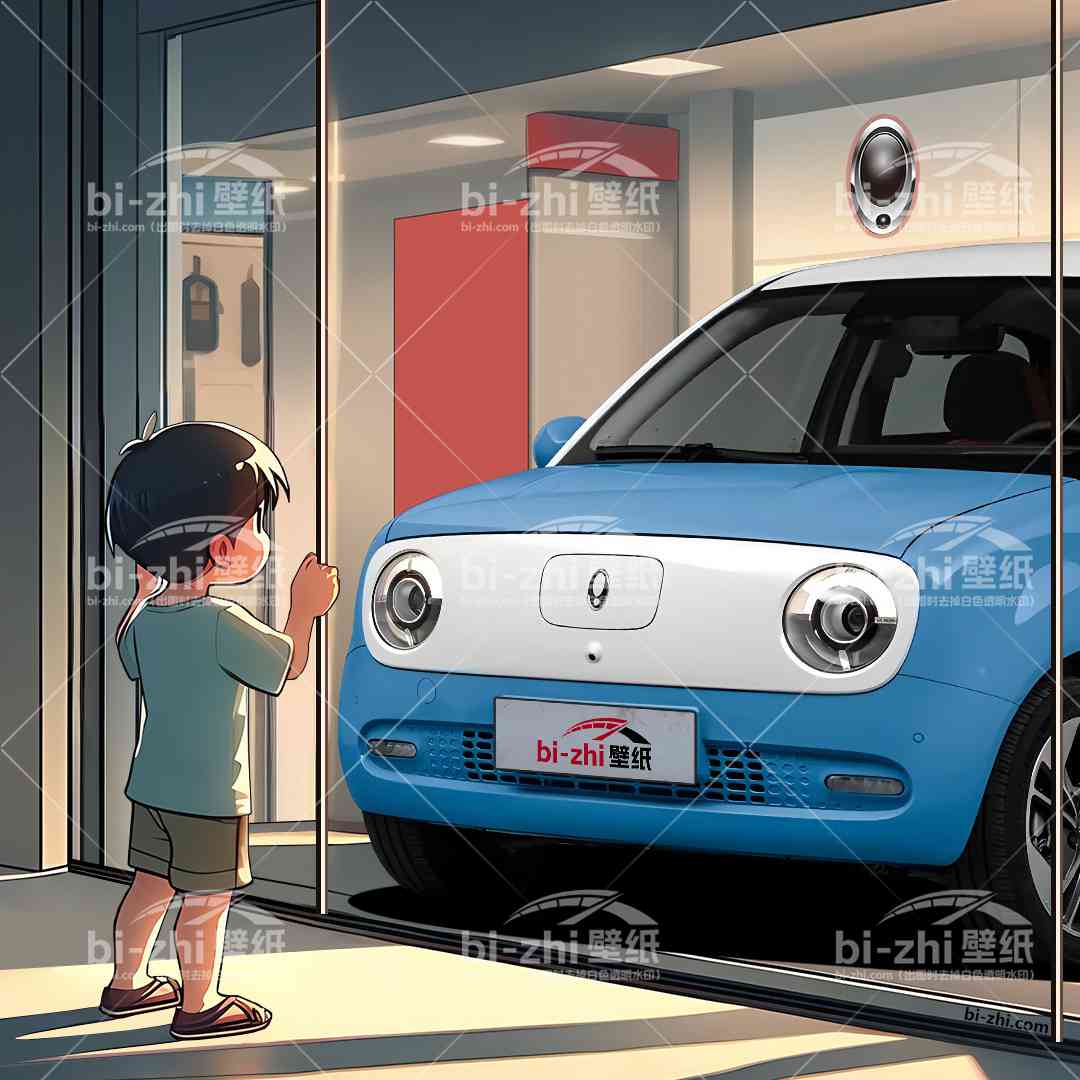 欧拉黑猫橱窗男孩看车男孩汽车壁纸