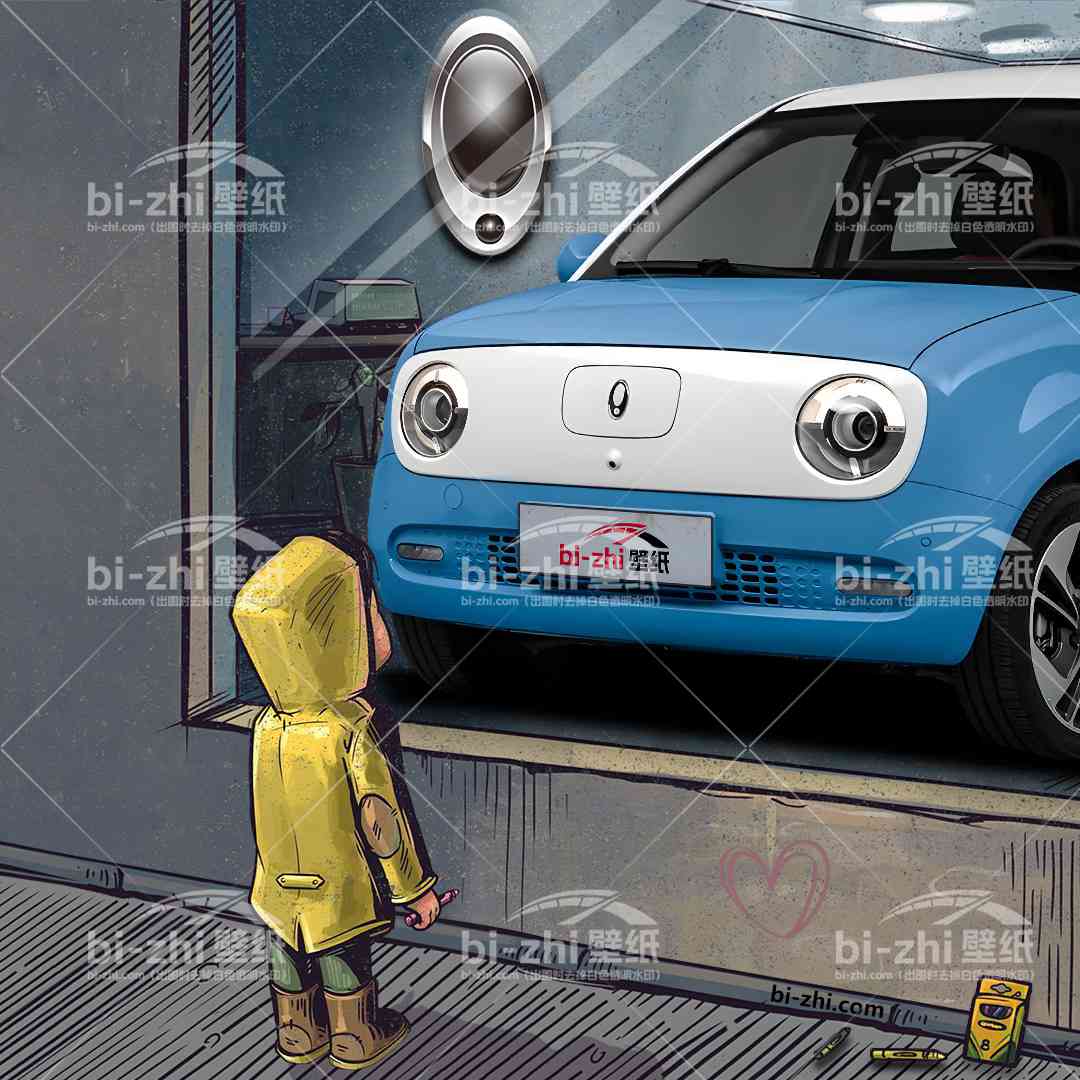 欧拉黑猫橱窗男孩看车男孩汽车壁纸