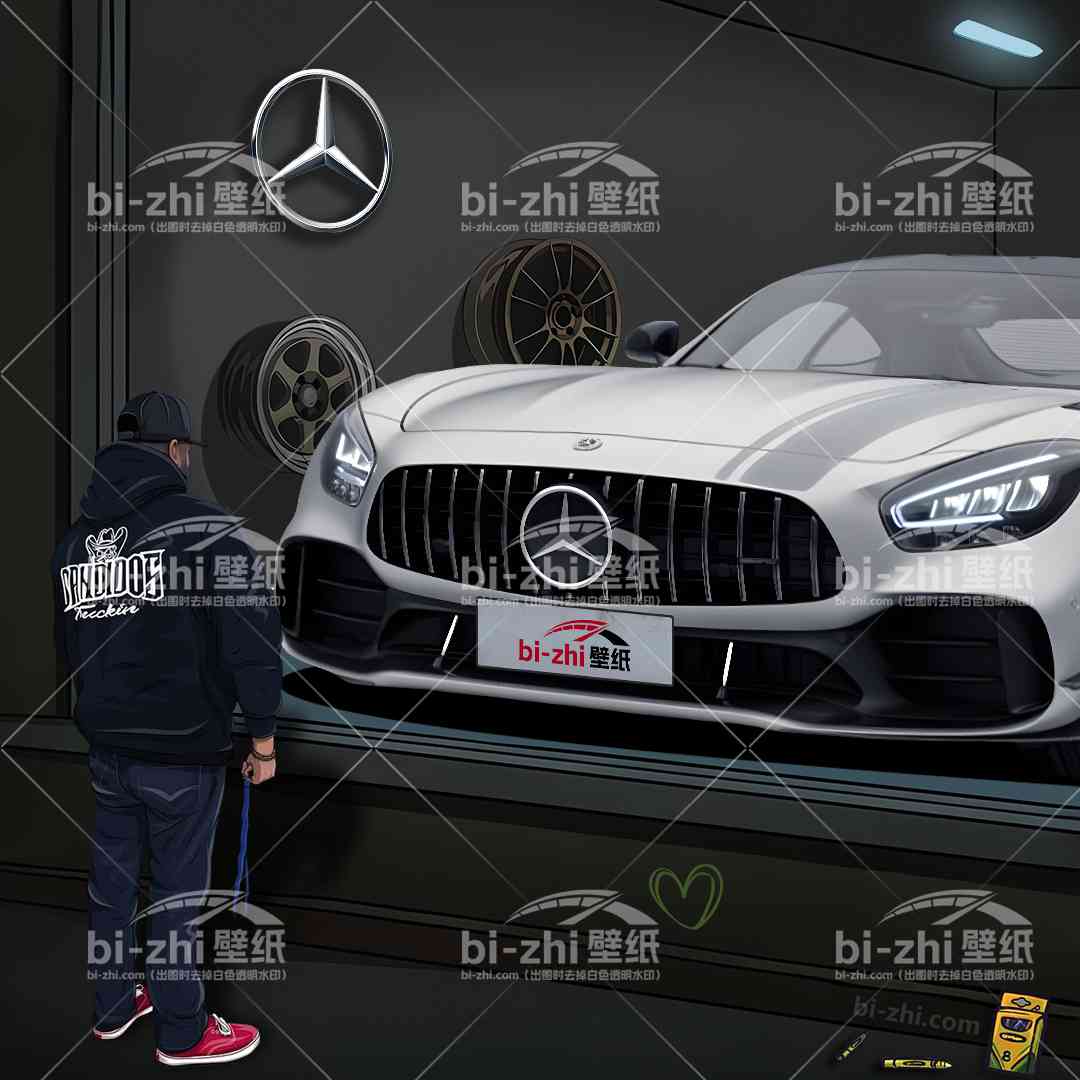 橱窗男孩看车男孩汽车壁纸人物