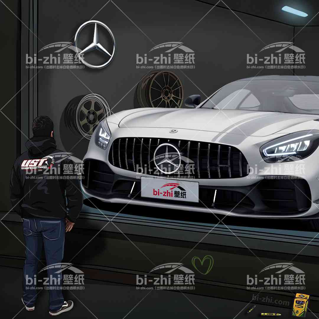 橱窗男孩看车男孩汽车壁纸人物