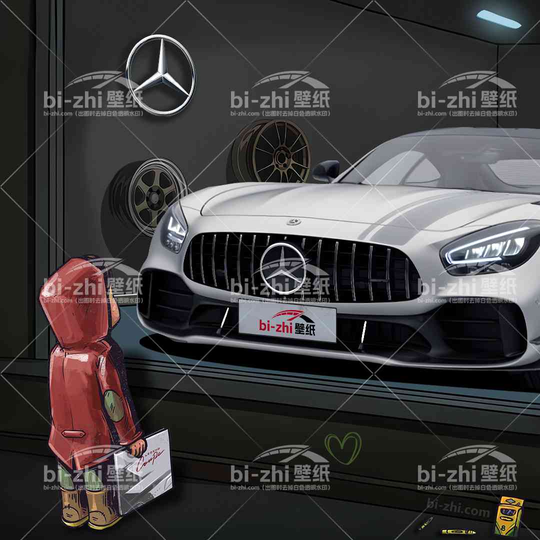 橱窗男孩看车男孩汽车壁纸人物