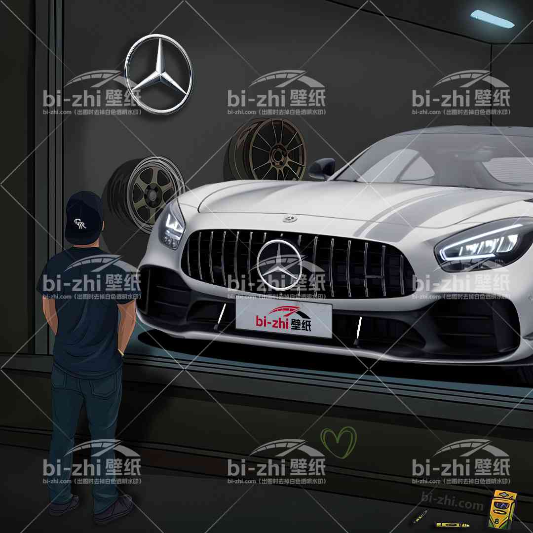 橱窗男孩看车男孩汽车壁纸人物
